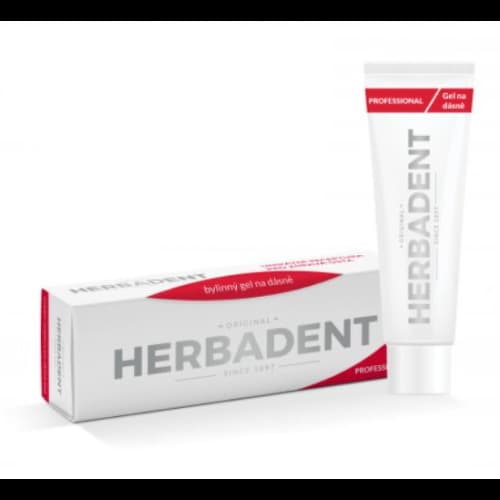 HERBADENT Professional bylinný gél na ďasná 25 g 1
