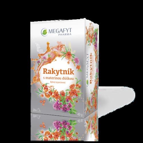 MEGAFYT Čaj rakytník s materinou dúškou 20x2g 1