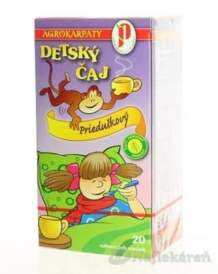 AGROKARPATY DETSKÝ ČAJ Prieduškový, 20x2 g 1