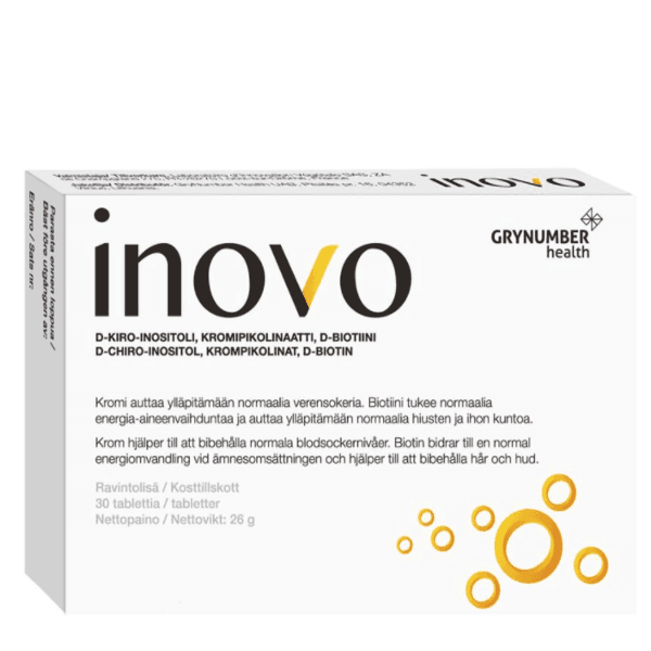 GRYNUMBER HEALTH inOVO, tbl 1x30 ks, pre normálnu hladinu cukru v krvi