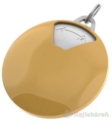 Dávkovač liekov typ 05 vreckový broskyňový / biely 1ks 1