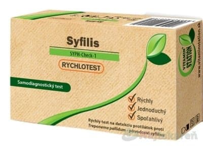 VITAMIN STATION Rýchlotest Syfilis samodiagnostický test z krvi, 1set 1