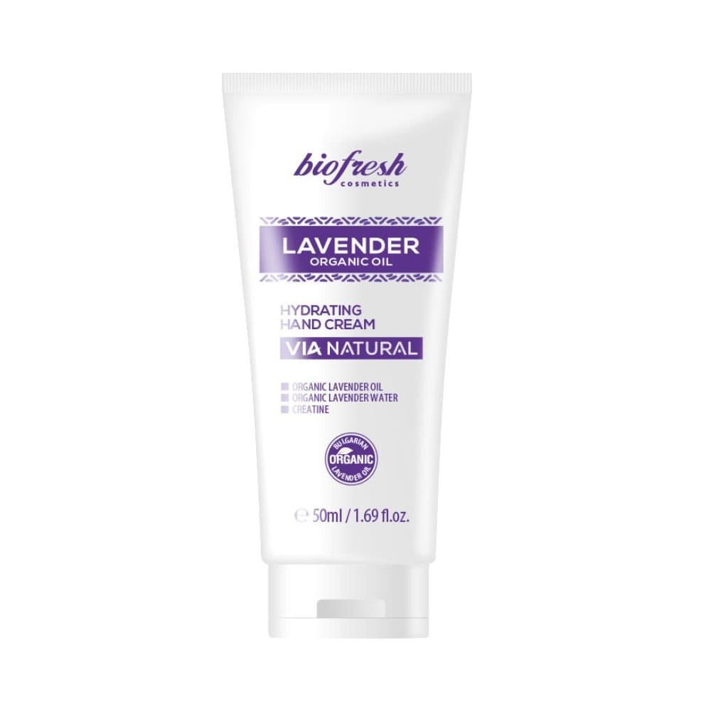 Hydratačný krém na ruky s organickým levanduľovým olejom Lavender 50ml 1