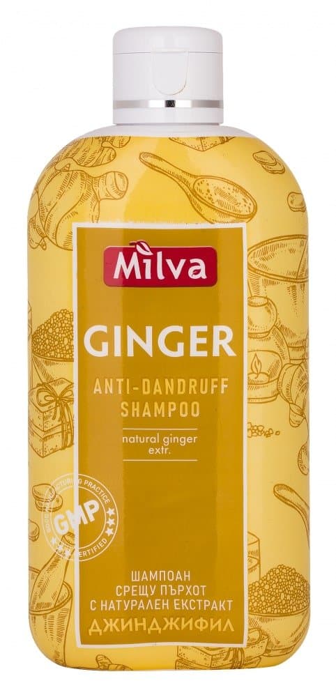Milva Šampón Zázvor proti lupinám 200 ml