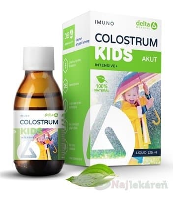 DELTA COLOSTRUM Kids 100% natural 125 ml