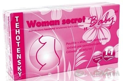 WOMAN SECRET Baby tehotenský test kazetový 1 ks 1
