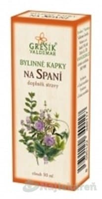 GREŠÍK Bylinné kvapky na spanie 50 ml