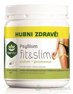 TOPNATUR Psyllium fit & slim 180 kapsúl