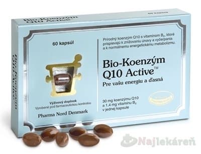 PHARMA NORD Bio-Koenzým Q10 Active 60 kapsúl