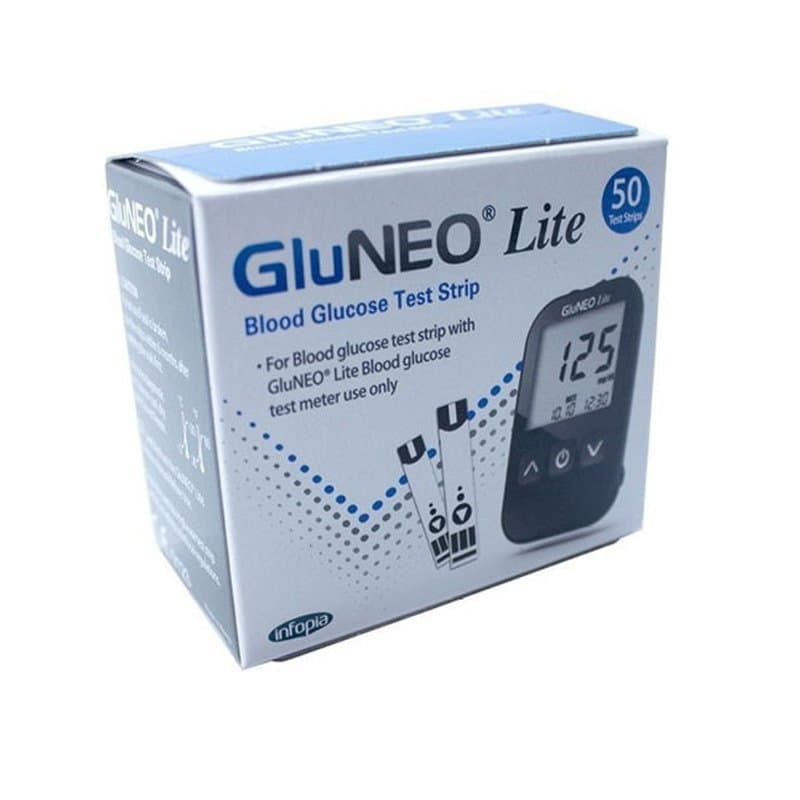Gluneo Lite glukomer súprava glukomeru a príslušenstva 1