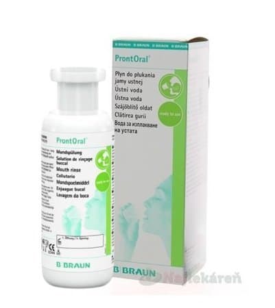 B.BRAUN Prontoral výplach ústnej dutiny 250 ml