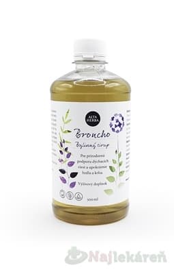 ALTA HERBA Broncho sirup 500 ml 1