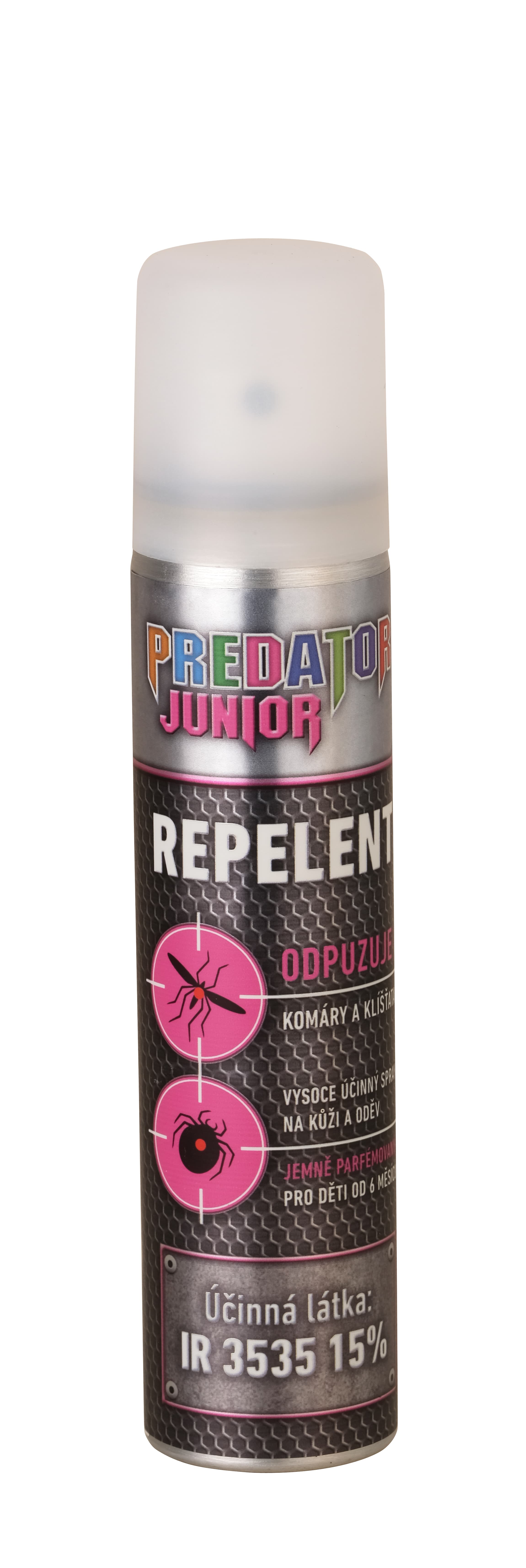 PREDATOR Repelent junior sprej proti komárom a kliešťom 90 ml 1