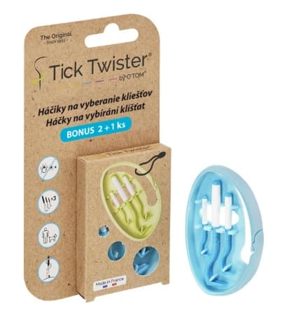 TICK TWISTER Háčiky na vyberanie kliešťov 3 ks