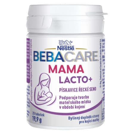 BEBACARE Mama lacto+ senovka grécka 28 ks