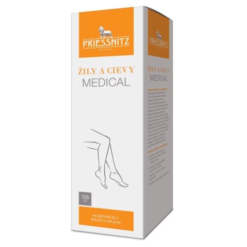 PRIESSNITZ Žily a cievy Medical 125 ml