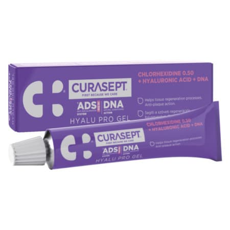 CURASEPT Ads dna hyalu pro gél s chlórhexidínom 0,50 % + kys. hyaluronová 30 ml