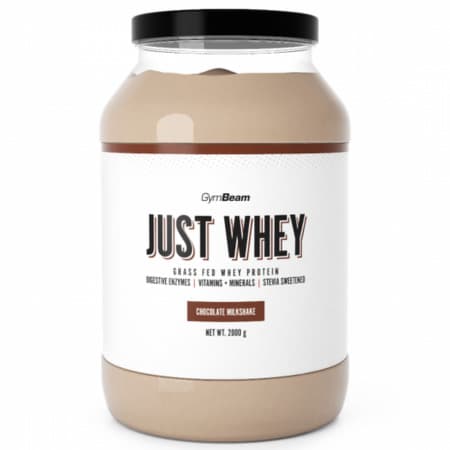 GYMBEAM Proteín just whey príchuť čokoládový milkshake 2 000 g