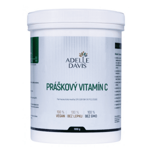 ADELLE DAVIS Práškový vitamín c 1000 g