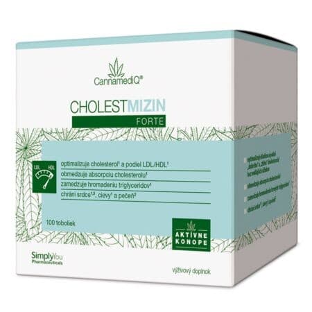 CANNAMEDIQ Cholestmizin forte 100 kapsúl