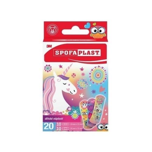 SPOFAPLAST 119 3M detská náplasť dievča 20 kusov