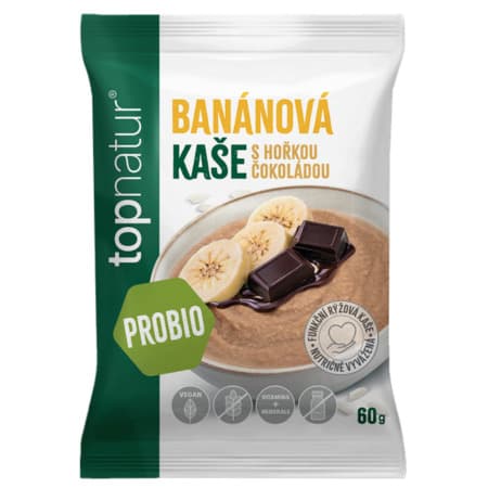 TOPNATUR Probio kaša banán s čokoládou 60 g