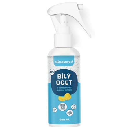 ALLNATURE Biely ocot 10% sprej s vôňou citrónu 500 ml