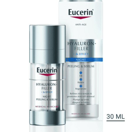 EUCERIN Hyaluron-filler nočné sérum 2 x 15 ml