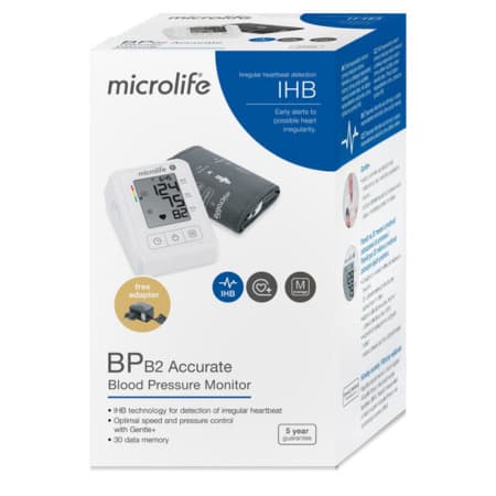 MICROLIFE Tlakomer digitálny BP B2 accurate na rameno 1 ks