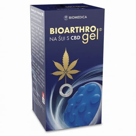 BIOMEDICA Bioarthro gél na šiju s CBD 50 ml