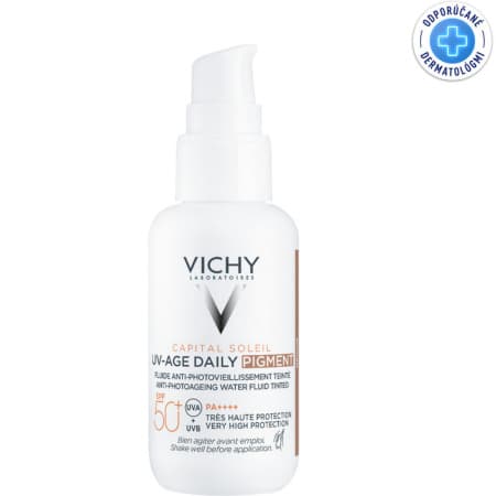VICHY Capital soleil UV-age daily pigment tónovaný fluid SPF50+ medium 40 ml