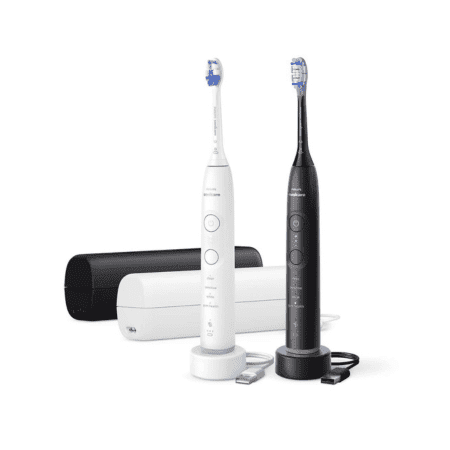 PHILIPS Sonicare 7100 HX7429/02 čierna a biela 1+1 set