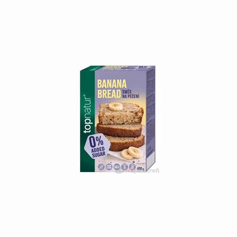 topnatur Zmes na pečenie BANANA BREAD 400 g
