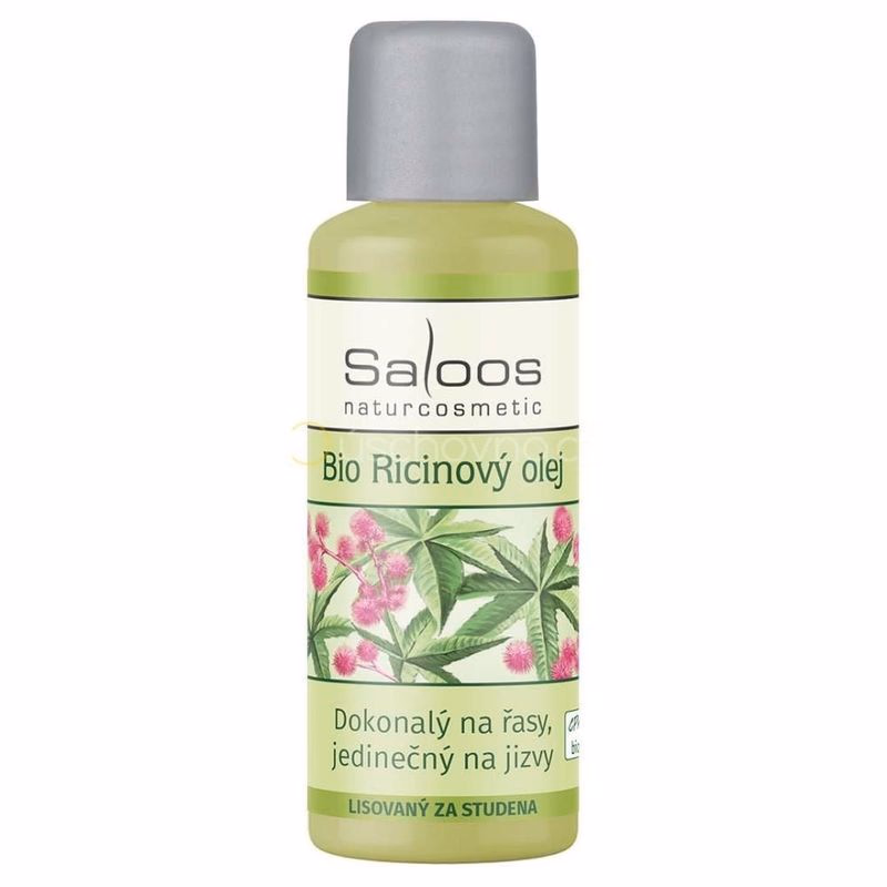 Saloos ricínový rastlinný olej lisovaný za studena 50 ml