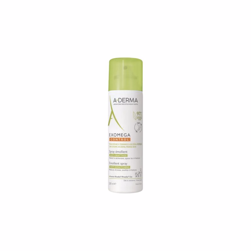 A-DERMA Exomega control emolienčný sprej proti škrabaniu inov. 2022 200 ml