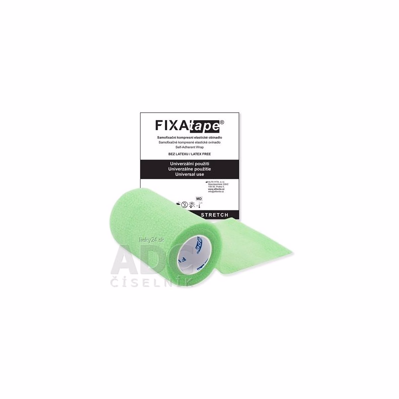 FIXAtape STRETCH Samofixačné ovínadlo zelené 7,5cm x 450cm 1 ks