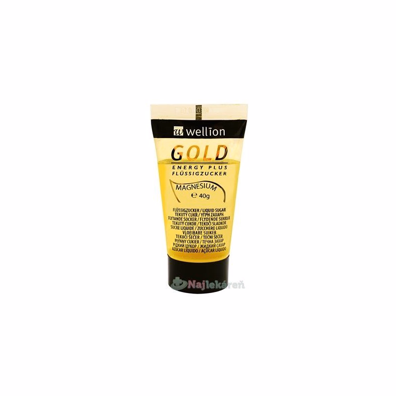 Wellion TEKUTÝ CUKOR GOLD  40 g