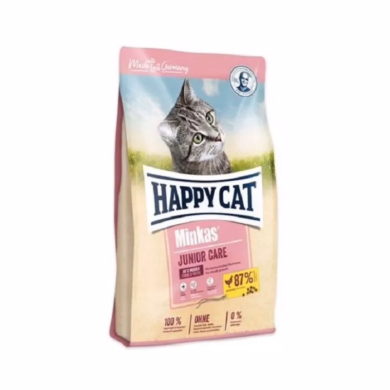 Happy Cat PREMIUM - MINKAS - Junior Care granule pre mačiatka 10kg