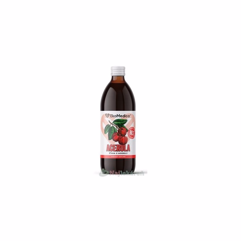 EKOMEDICA SK Šťava z aceroly 500 ml