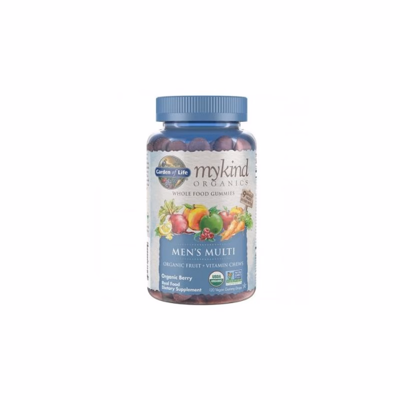 GARDEN OF LIFE Organics Men´s Multi Berry s ovocím a vitamínmi 120 ks