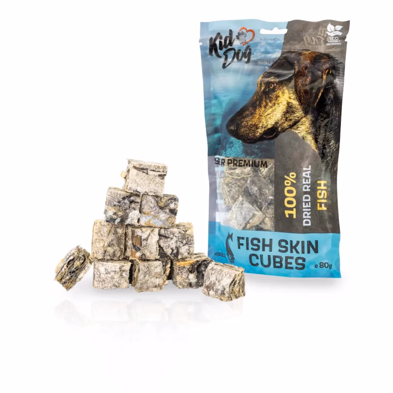 KD SUPER PREMIUM 100% kocky z kože z tresky 80 g