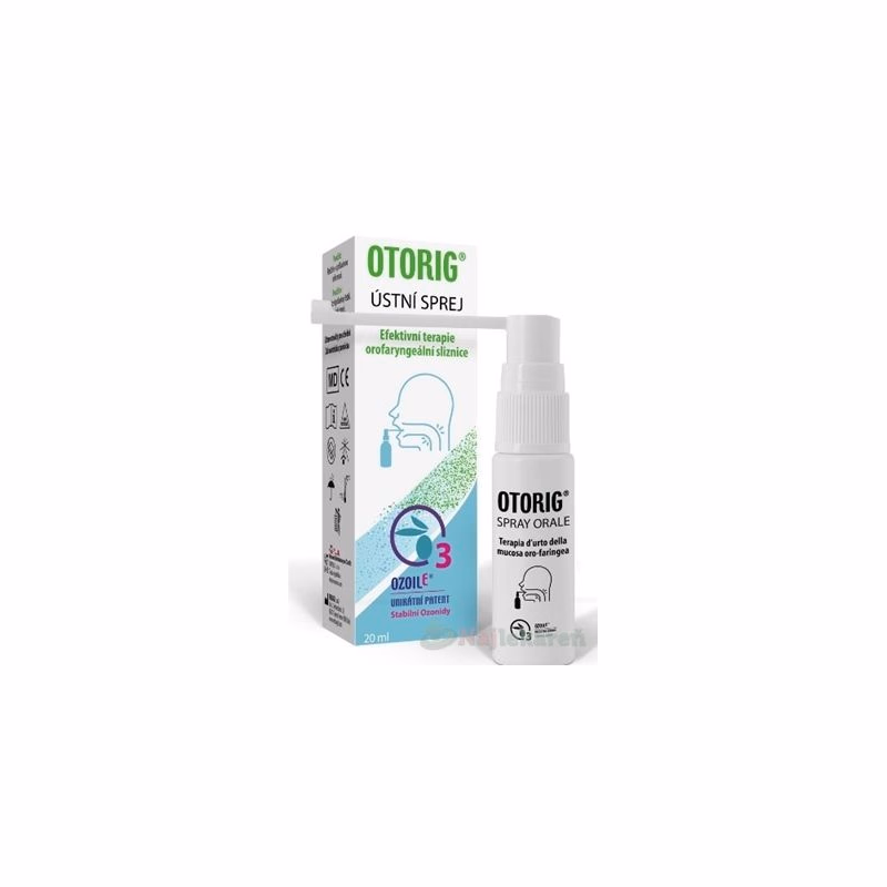Otorig ústny sprej OzoilE 20 ml