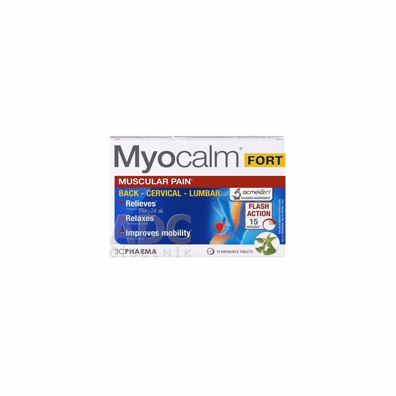 3CPHARMA Myocalm FORT 15 tbl