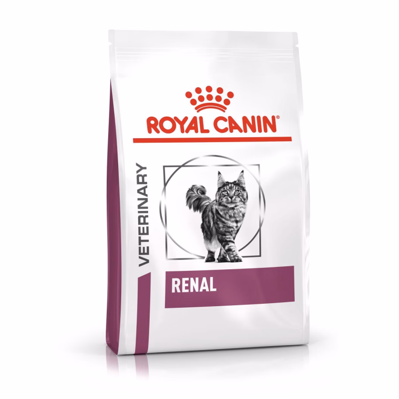 ROYAL CANIN RENAL DRY CAT granule pre dospelé mačky na podporu funkcie obličiek 4 kg