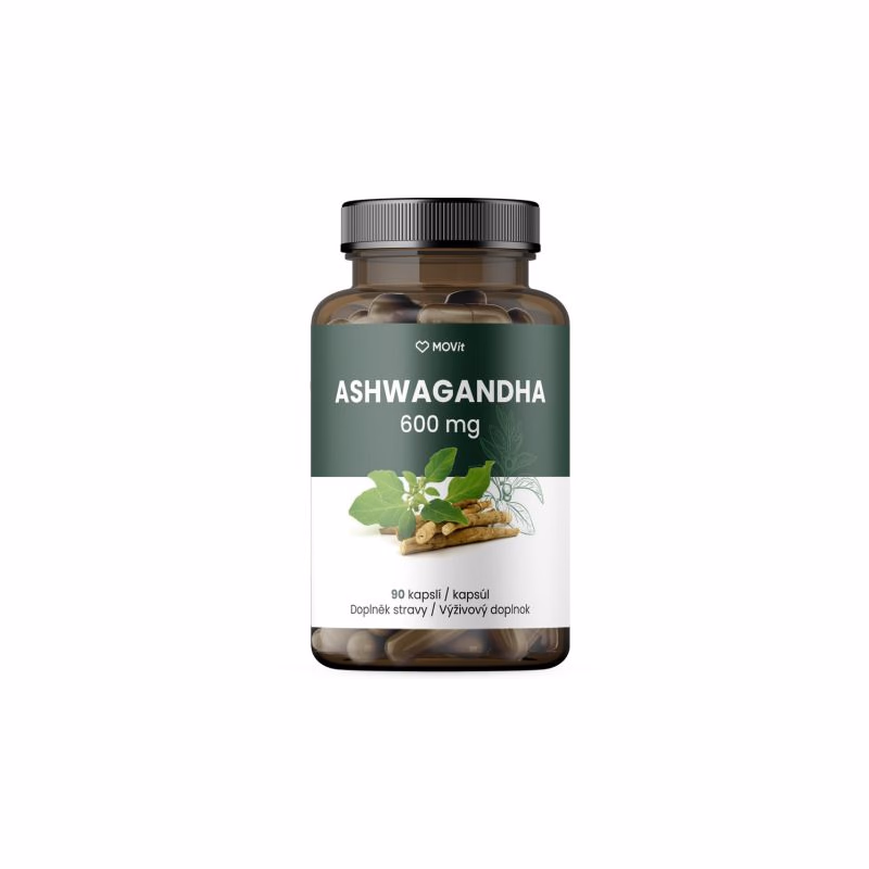MOVit Ashwagandha 600 mg 90 kapsúl
