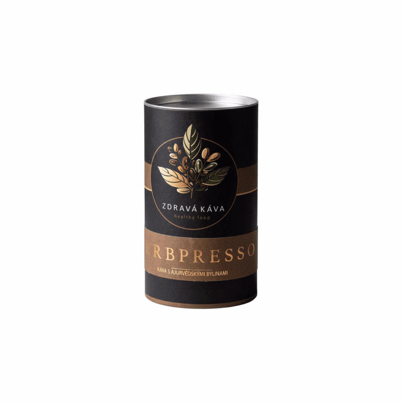 ZDRAVÁ KÁVA Herbpresso káva s ajurvédskymi bylinami 150 g
