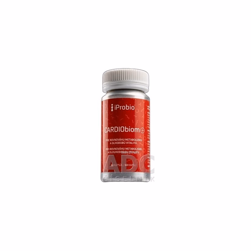 iProbio CARDIObiom+ (30 farebné + 30 číre) 60 cps